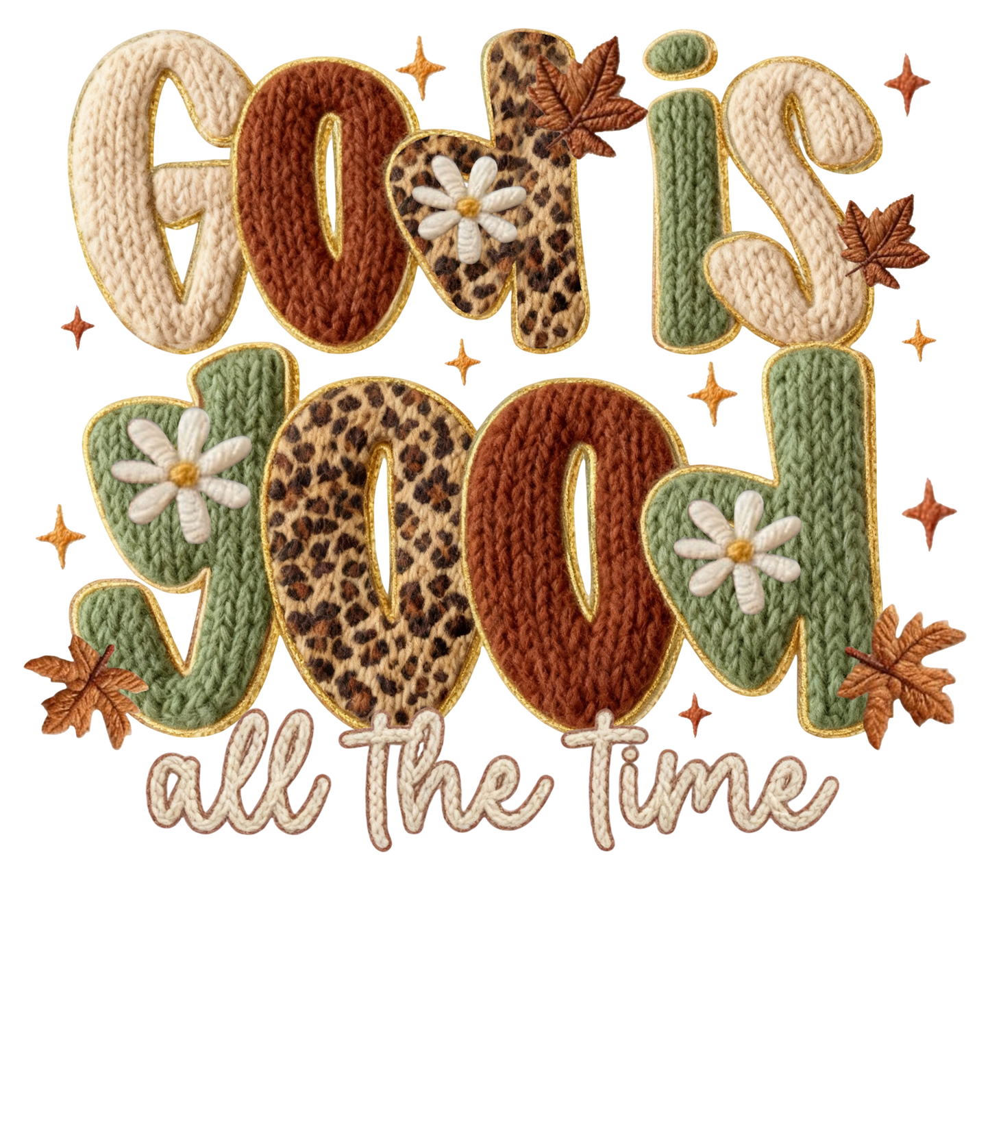 God is Good All The Time Crochet Design