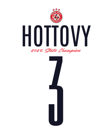 Rose Hill Rockets Boys Soccer Championship T-Shirt - Black Design 3