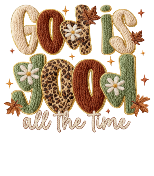 God is Good All The Time Crochet Design