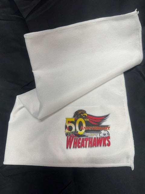 Wheathawks MIcrofiber Rally Towel with DTF Design